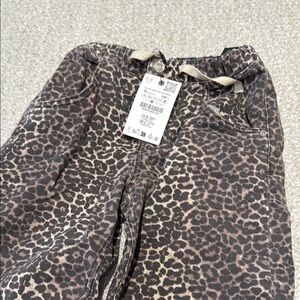 Zara Brown and Black Jeans Classic Style